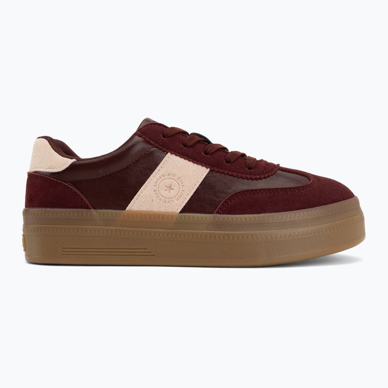Dámské boty BIG STAR UU274013 burgundy 2