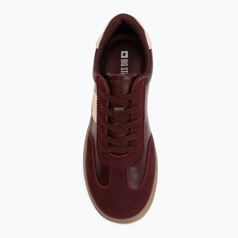 Dámské boty BIG STAR UU274013 burgundy 5