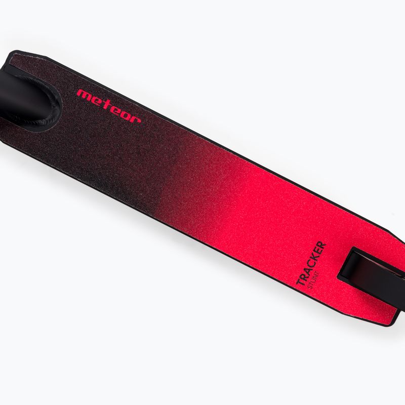 Meteor Tracker freestyle koloběžka černá/červená 22539 5