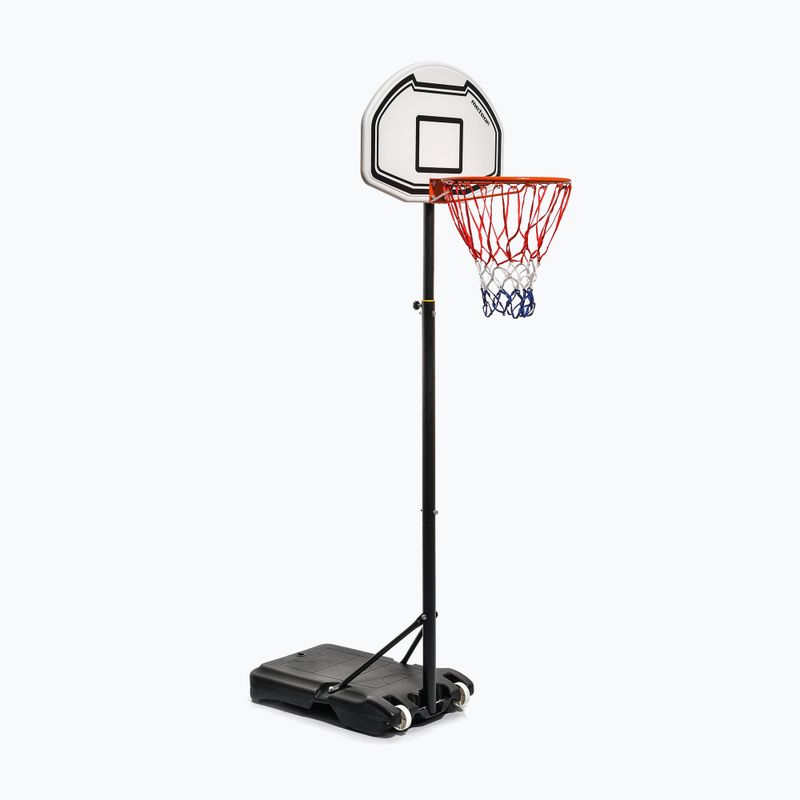 Přenosný basketbalový koš Meteor Boston 18 černobílý 20084 2