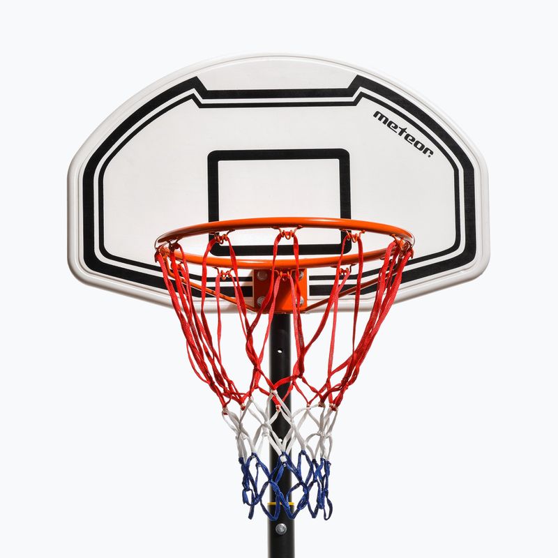 Přenosný basketbalový koš Meteor Boston 18 černobílý 20084 4