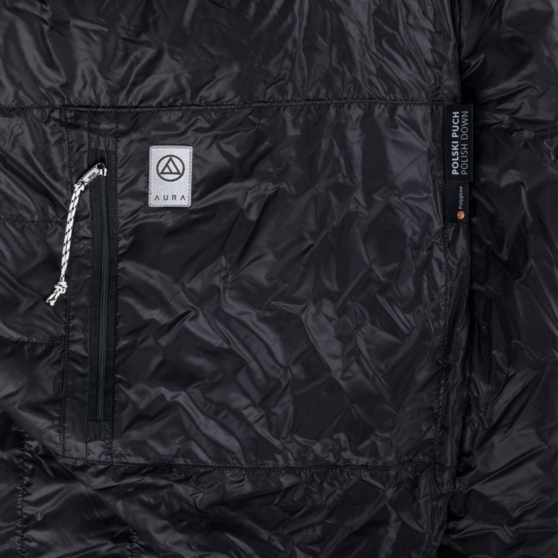 AURA Nom 200 195 cm/pravý ocelový spací pytel 7