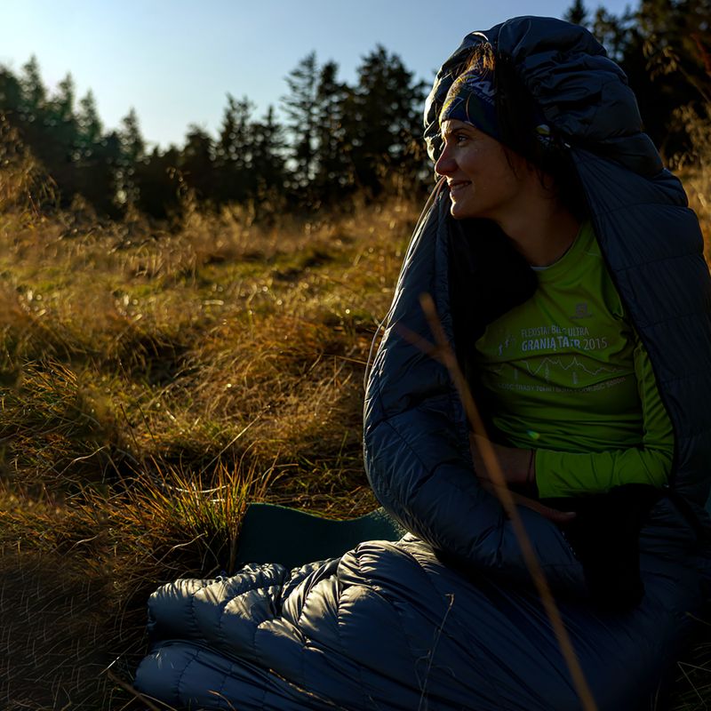 AURA Nom 200 195 cm/pravý ocelový spací pytel 11