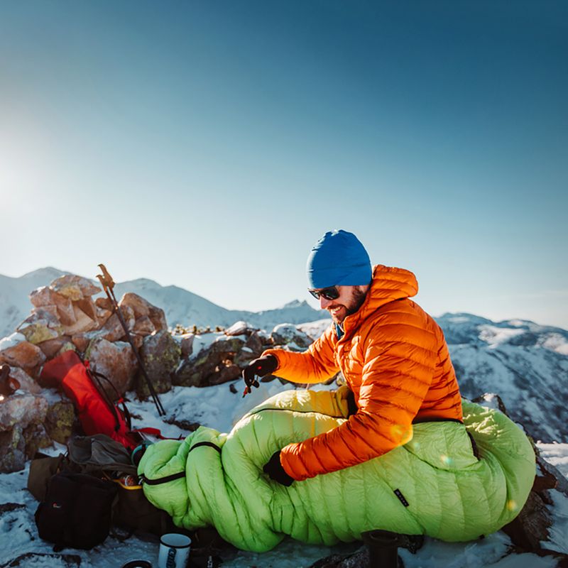 Spací pytel AURA AR 300 195 cm limetkově zelený 16