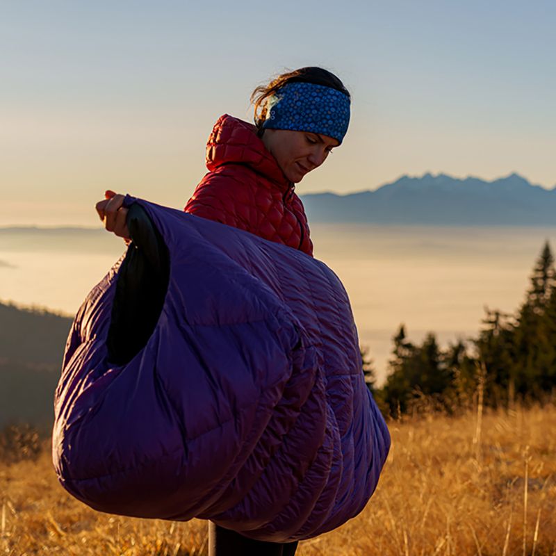 Spací pytel AURA AR 300 195 cm fialový 13