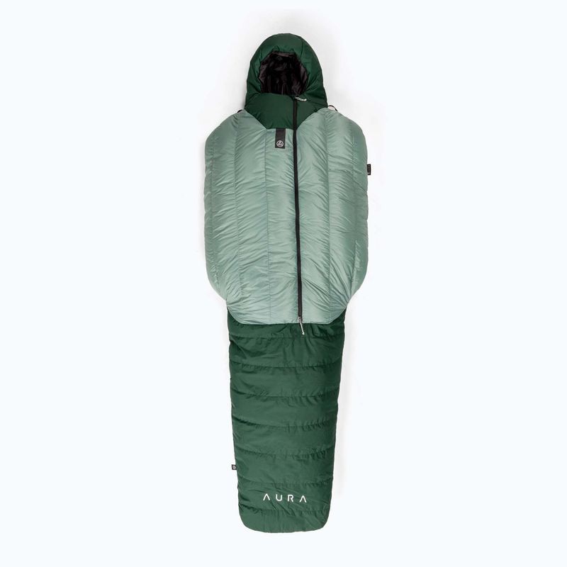 Spací pytel AURA X 450 zelený AU08389