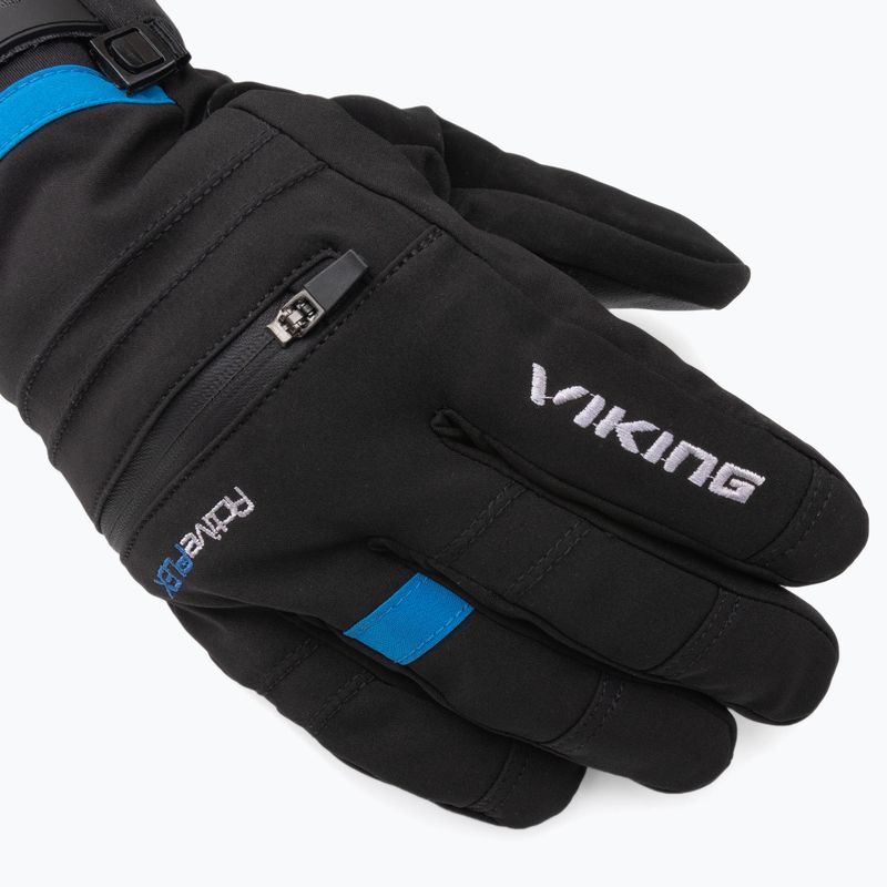 Pánské lyžařské rukavice Viking Kuruk Ski modré 112161285 15 4