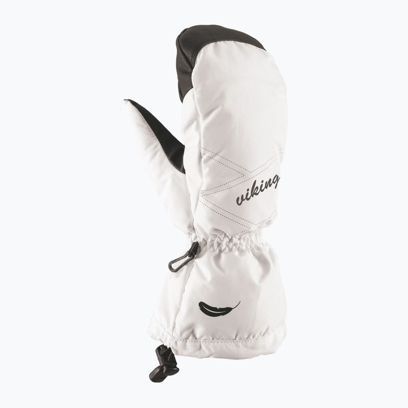 Dámské lyžařské rukavice Viking Strix Mitten Ski bílé 112/19/0300/01 7