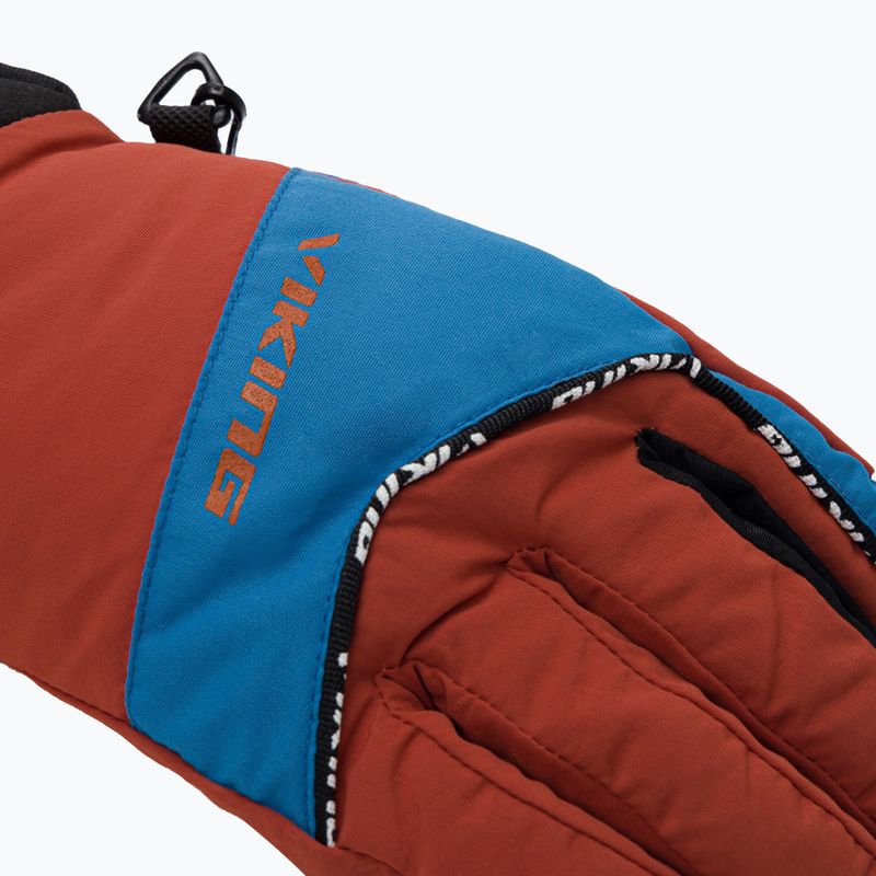 Lyžařské rukavice Viking Fin oranžové 120/19/9753/53 4