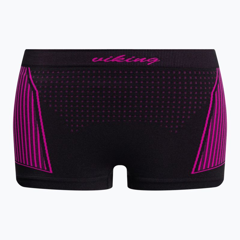 Dámské termo boxerky Viking Etna black/pink 500/21/3094