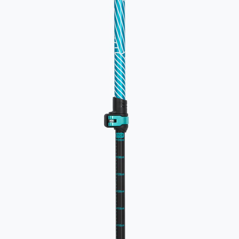 Trekové hole Viking Shiva black/turquoise 4
