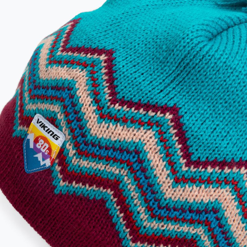 Viking Maniac modrá lyžařská čepice 210/24/8754 3