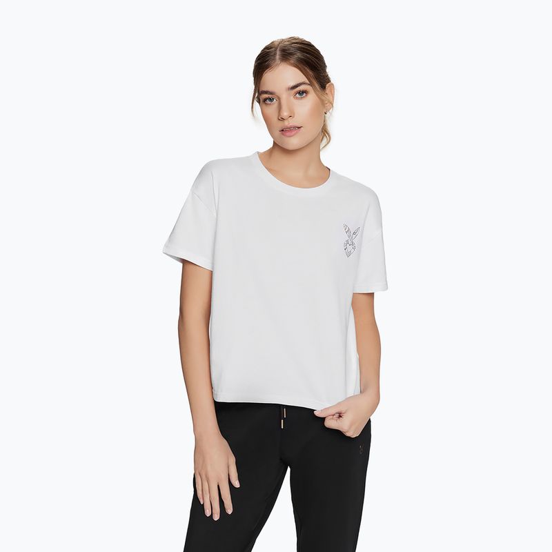 Dámské tréninkové tričko Cardio Bunny Bright white