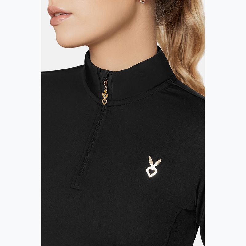 Dámský tréninkový top Longsleeve Cardio Bunny Stormy black 5