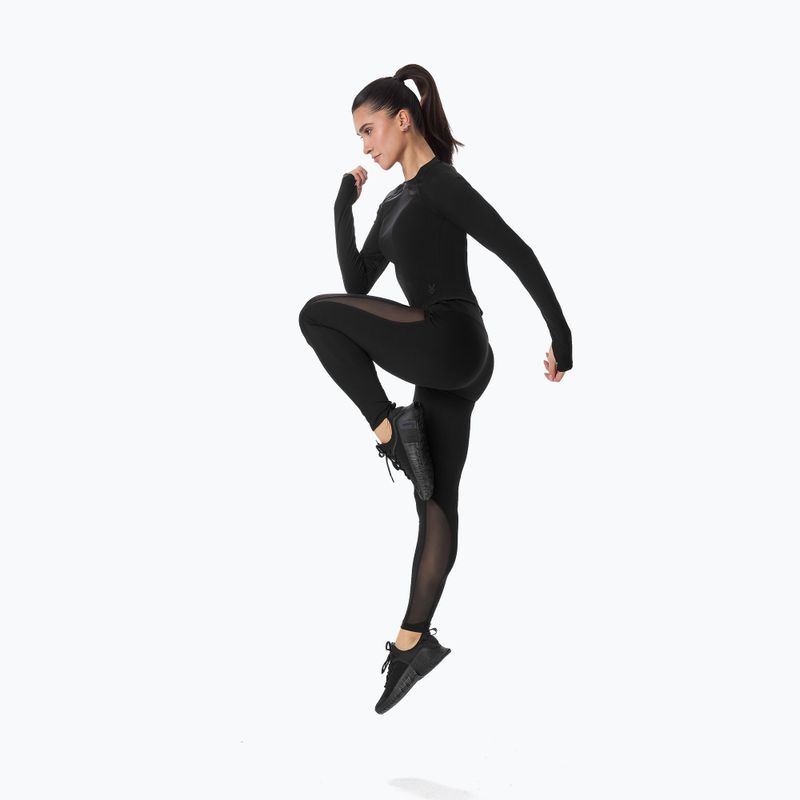 Dámské tréninkové tričko s dlouhým rukávem Cardio Bunny  black 4
