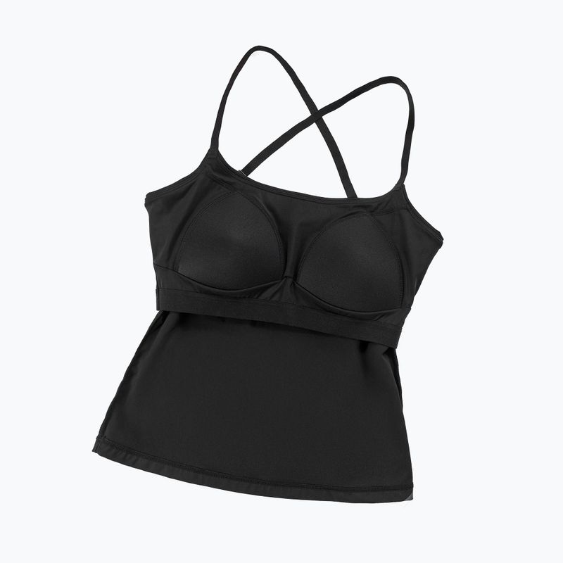 Dámské tréninkové tričko Cardio Bunny With Built-in Black bra 6