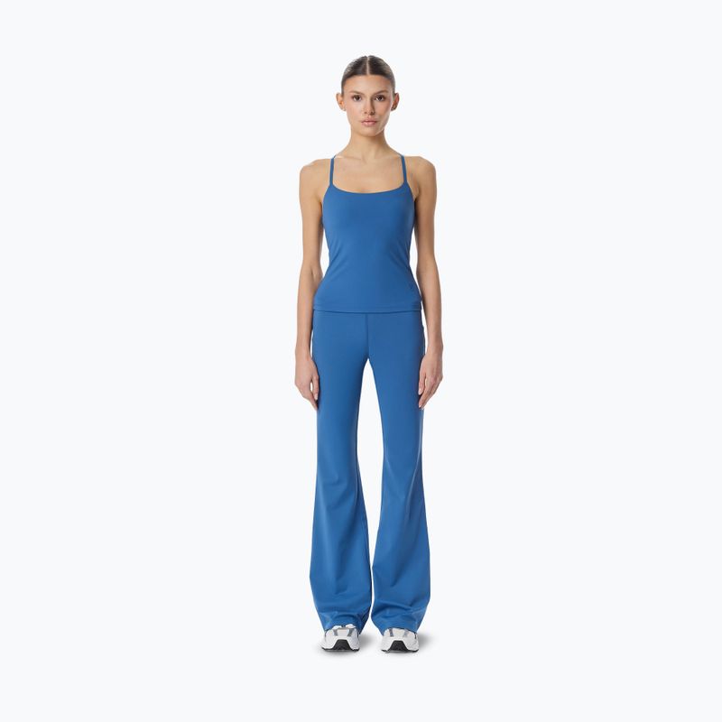 Dámské tréninkové tričko Cardio Bunny With Built-in Blue Bra 2