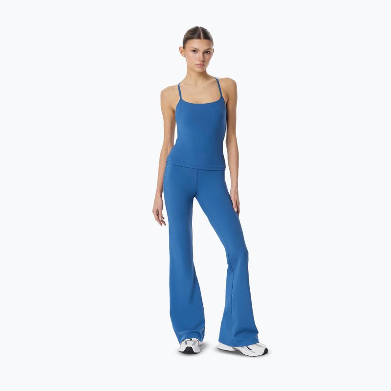 Dámské tréninkové tričko Cardio Bunny With Built-in Blue Bra 4