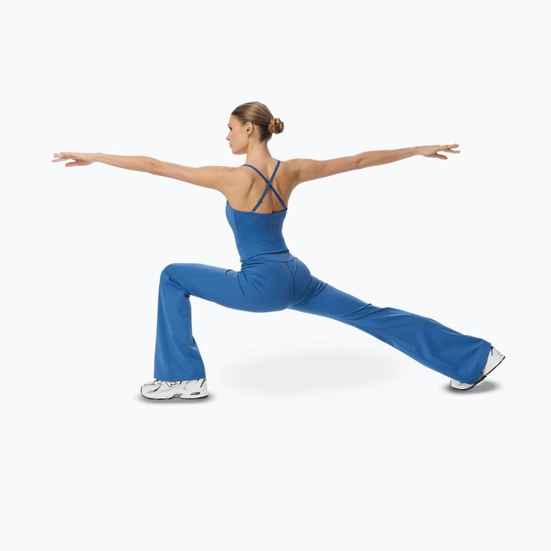 Dámské tréninkové tričko Cardio Bunny With Built-in Blue Bra 5