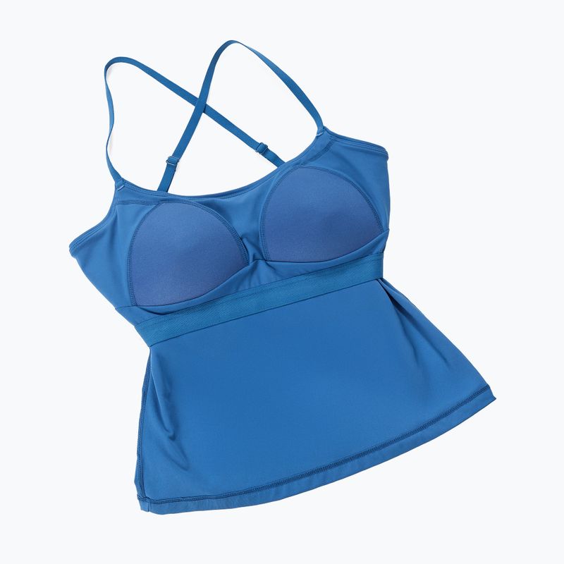 Dámské tréninkové tričko Cardio Bunny With Built-in Blue Bra 7