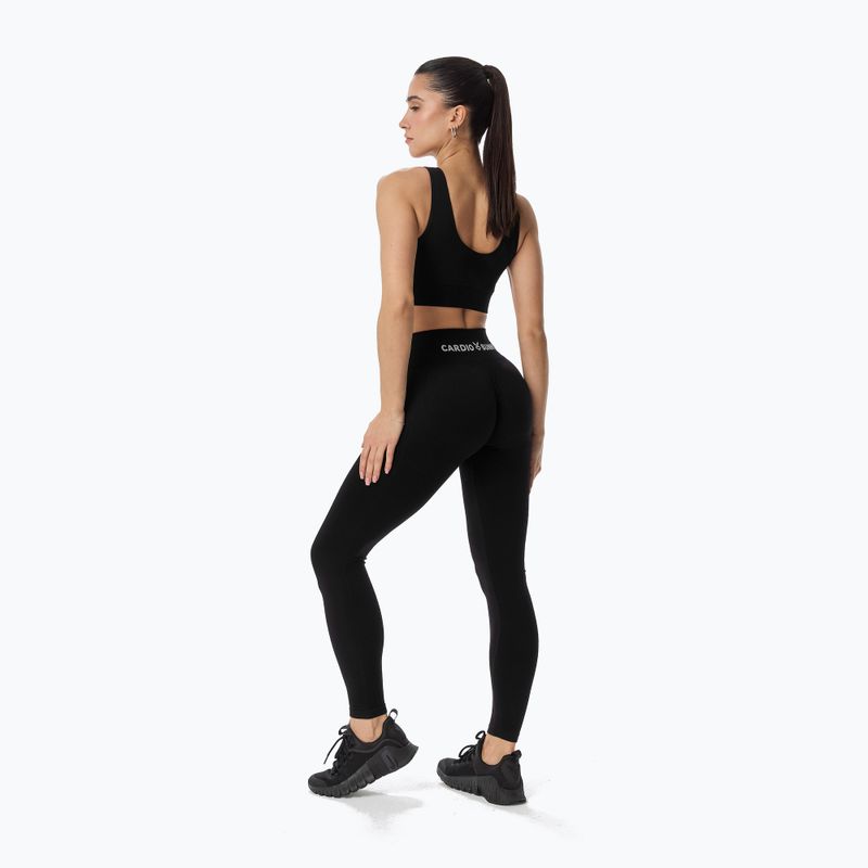 Sportovní podprsenka Cardio Bunny Seamless black 3