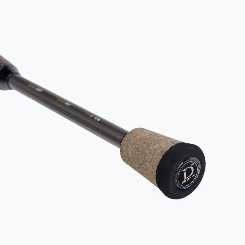 Přívlačový prut Dragon ProGUIDE řady X / spinning černý CHC-26-84-198 4