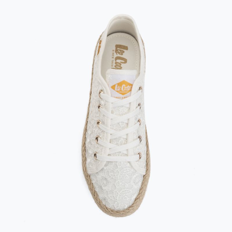 Dámské espadrilky Lee Cooper LCW-26-31-4326LA white 5
