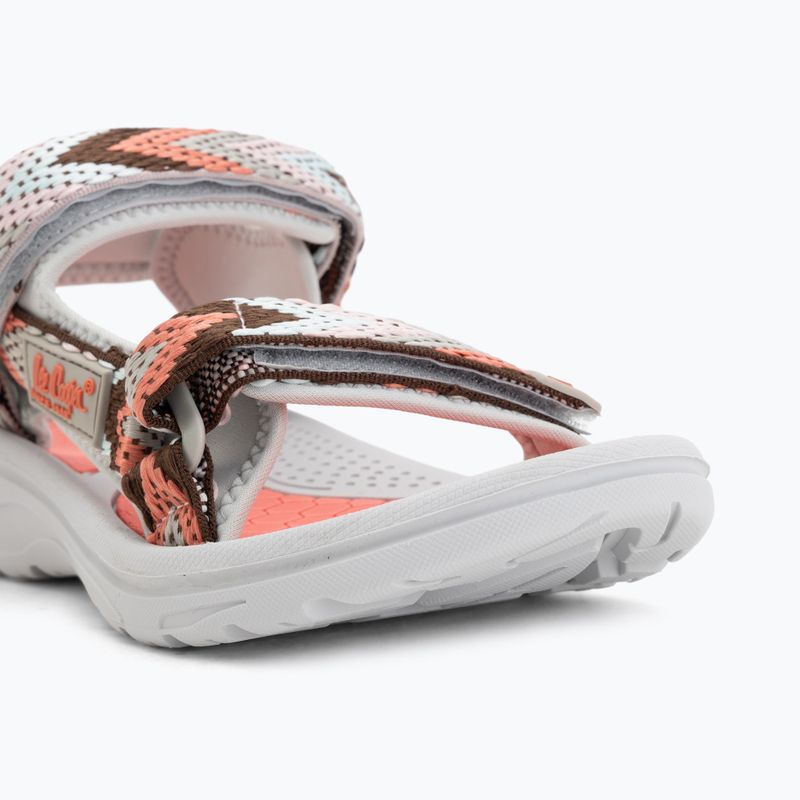 Dámské sandály Lee Cooper LCW-26-34-4428LA grey/coral 7