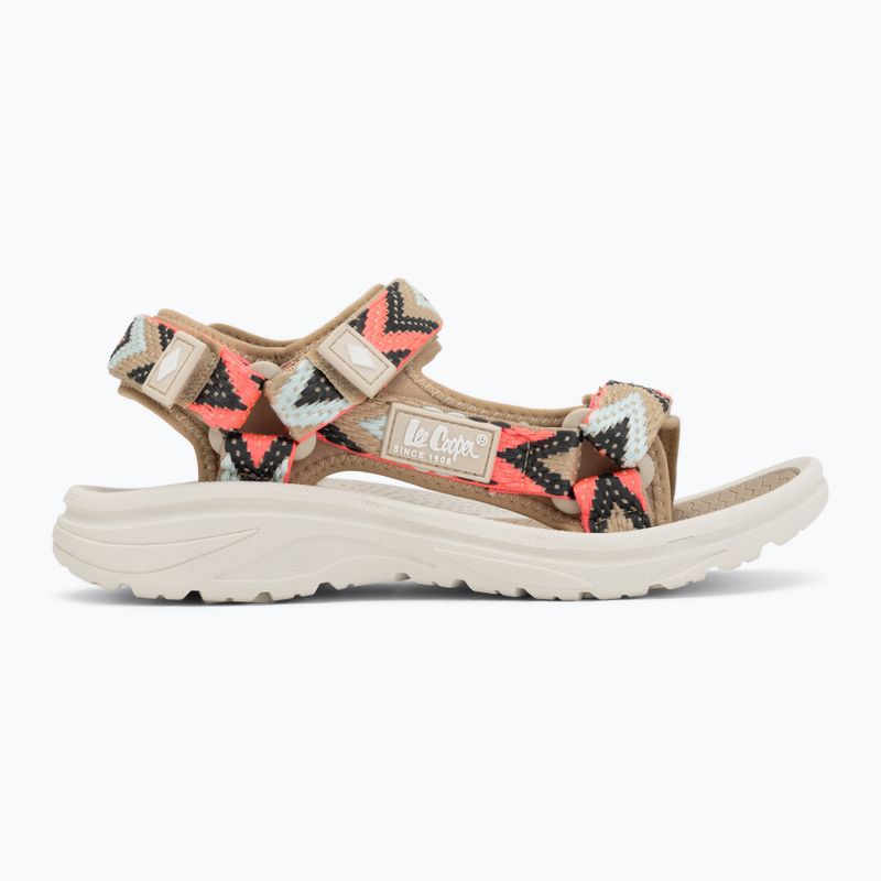 Dámské sandály Lee Cooper LCW-26-34-4429LA beige/fuchsia 2