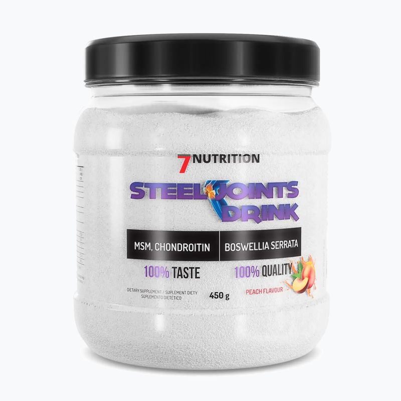 Steel Joints Drink 7Nutrition kloubní výživa 450g broskev 7Nu000395
