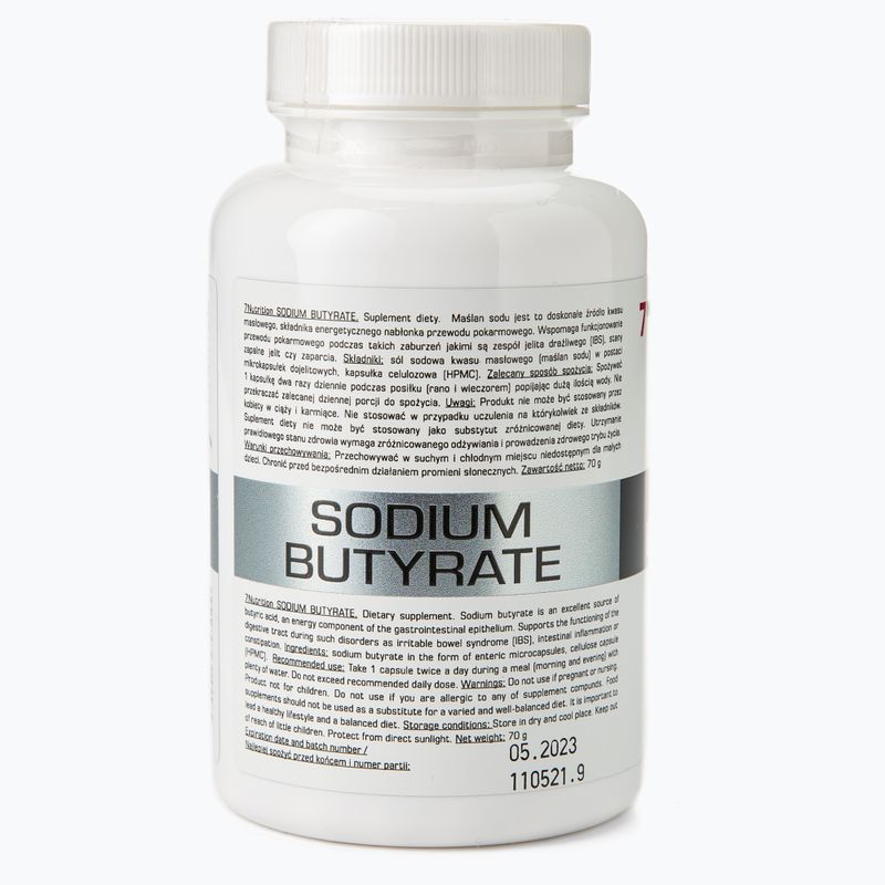Sodium Butyrate 580mg 7Nutrition podpora trávení 100 kapslí 7Nu000416 2