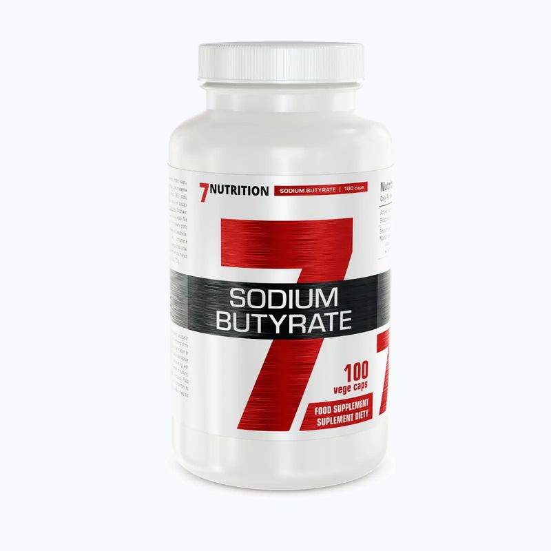Sodium Butyrate 580mg 7Nutrition podpora trávení 100 kapslí 7Nu000416