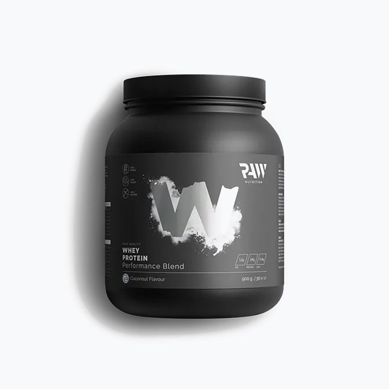 Syrovátkový protein Raw Nutrition 900g kokos WPC-59016 4