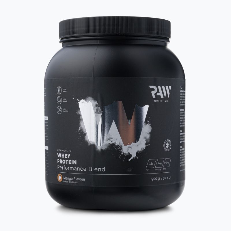 Syrovátkový protein Raw Nutrition 900g mango WPC-59016