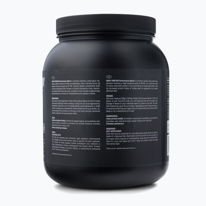 Syrovátkový protein Raw Nutrition 900g mango WPC-59016 2
