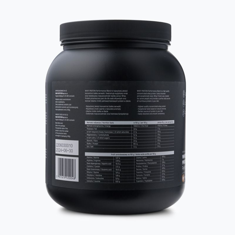 Syrovátkový protein Raw Nutrition 900g mango WPC-59016 3