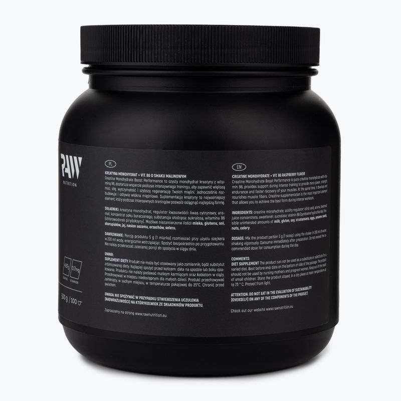 Monohydrát Raw Nutrition Kreatin 500g malina MONO-59016 3
