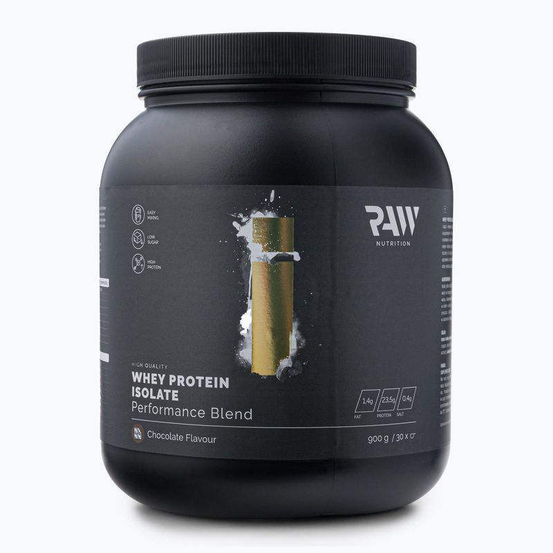 Whey Protein Isolate Raw Nutrition 900g čokoláda WPI-59017