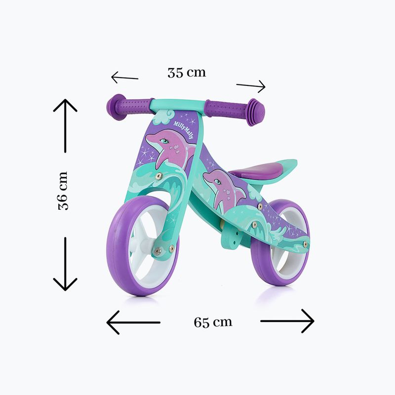 Milly Mally Jake modrofialové cross-country kolo 2101 3