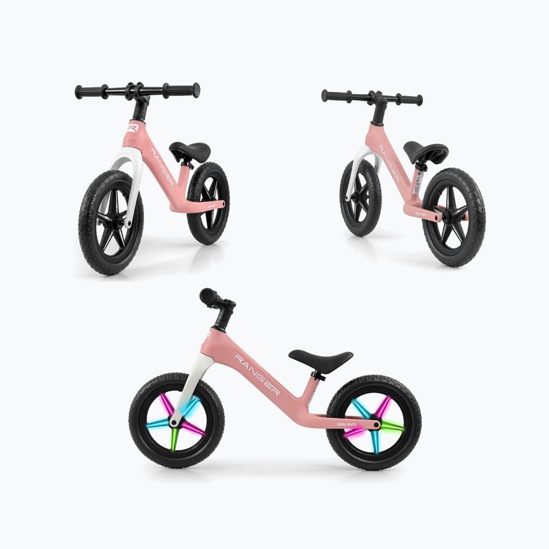 Běžecké kolo Milly Mally Ranger Flash pink 8