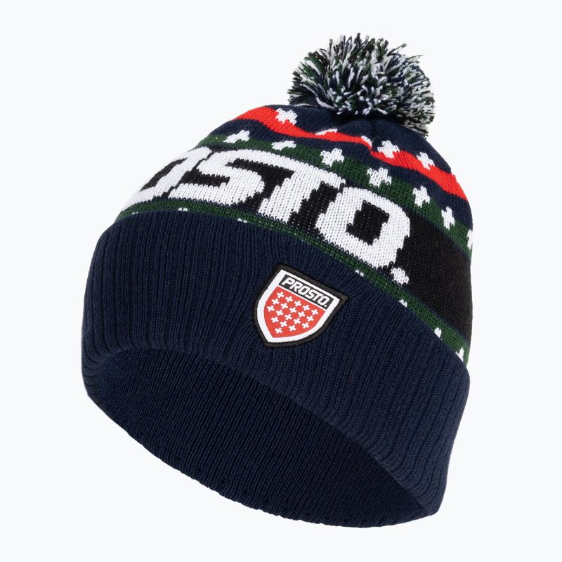Zimní čepice pánská PROSTO Bakal námořnictvo KL222MACC2132U 3