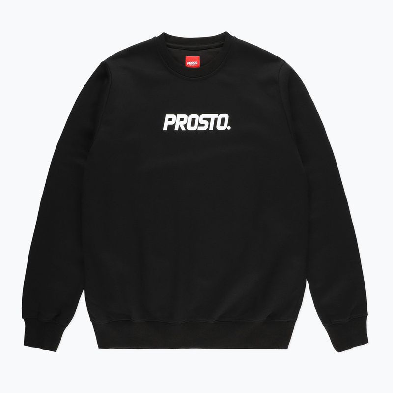 Pánská  mikina PROSTO Logo černá KL222MSWE1231