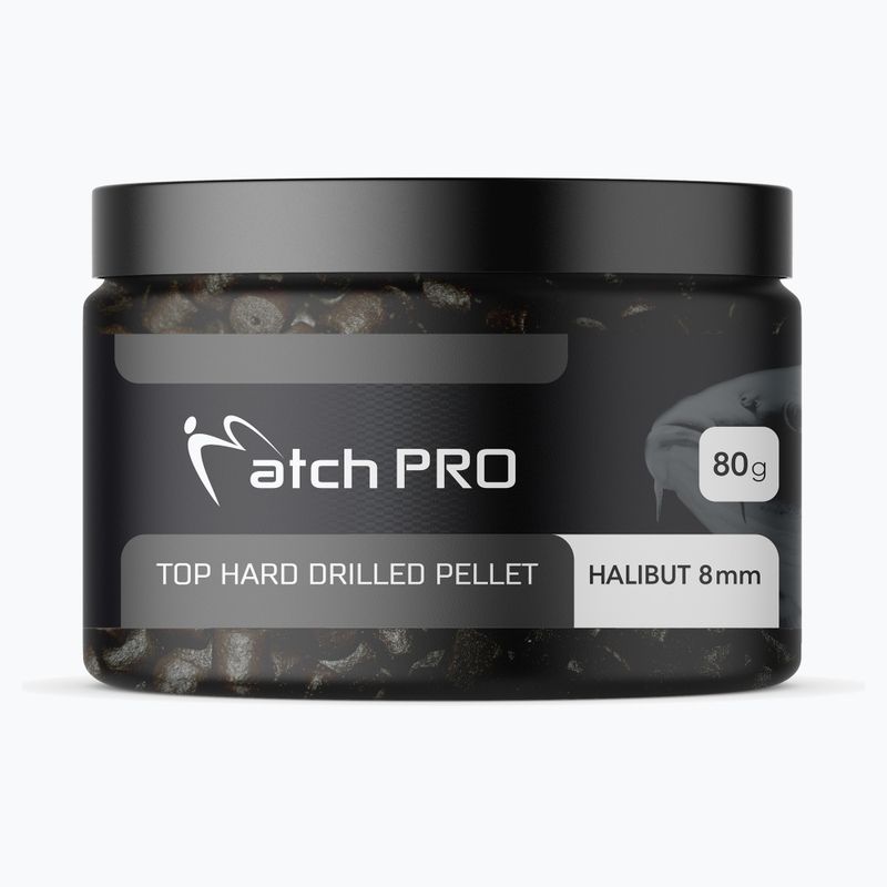 MatchPro Top Hard Drilled Halibut 8 mm hnědá 979500