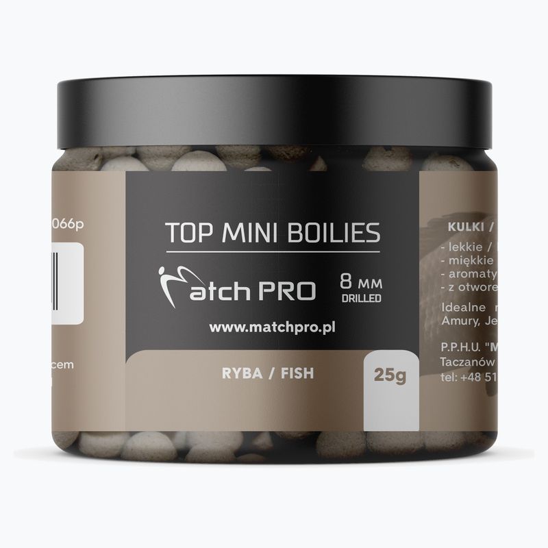 MatchPro Top Boiles Fish 8 mm šedá 979075