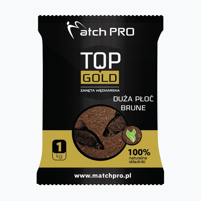 MatchPro Top Gold Big Roach Brune Brown rybářská návnada 970009