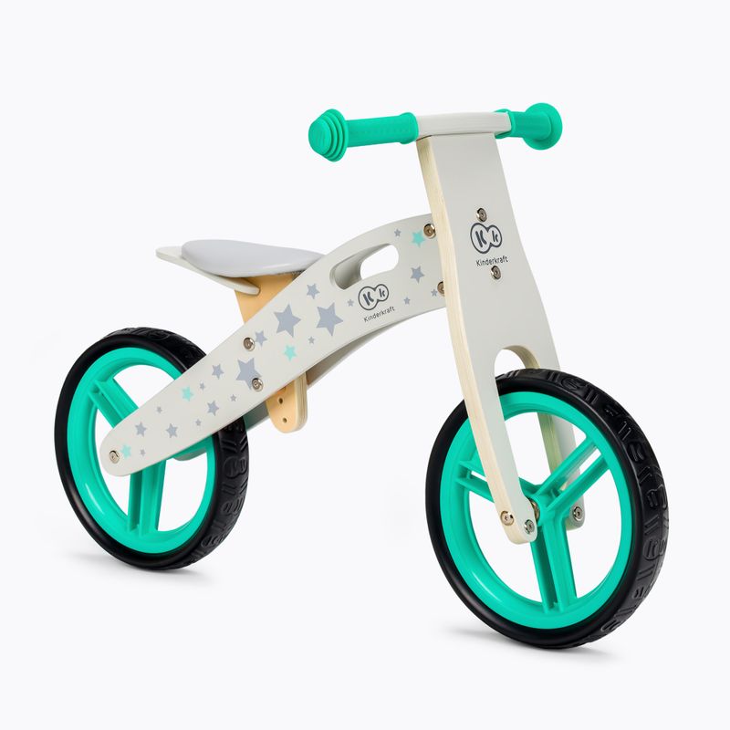 Běžecké kolo Kinderkraft Runner bílo-zelené KKRUNNRSTR0000 2