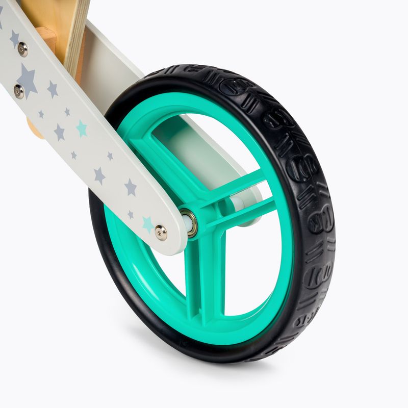 Běžecké kolo Kinderkraft Runner bílo-zelené KKRUNNRSTR0000 5