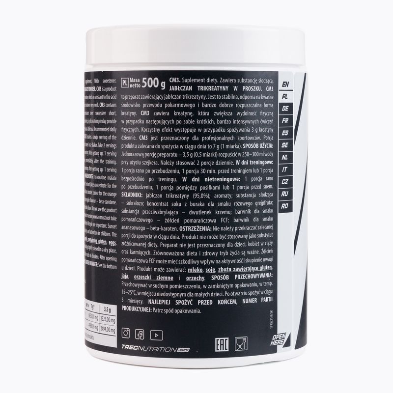 CM3 prášek Trec kreatin 500g grapefruit TRE/337#GREJP 2