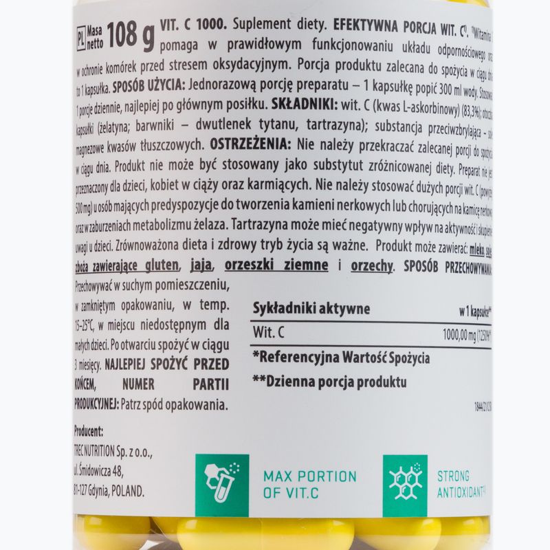 Vitamin C Trec 1000mg 90 kapslí TRE/819 2