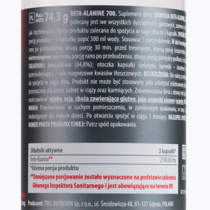 Předtréninkový přípravek Trec Beta Alanine 90 kapslí TRE/836 2